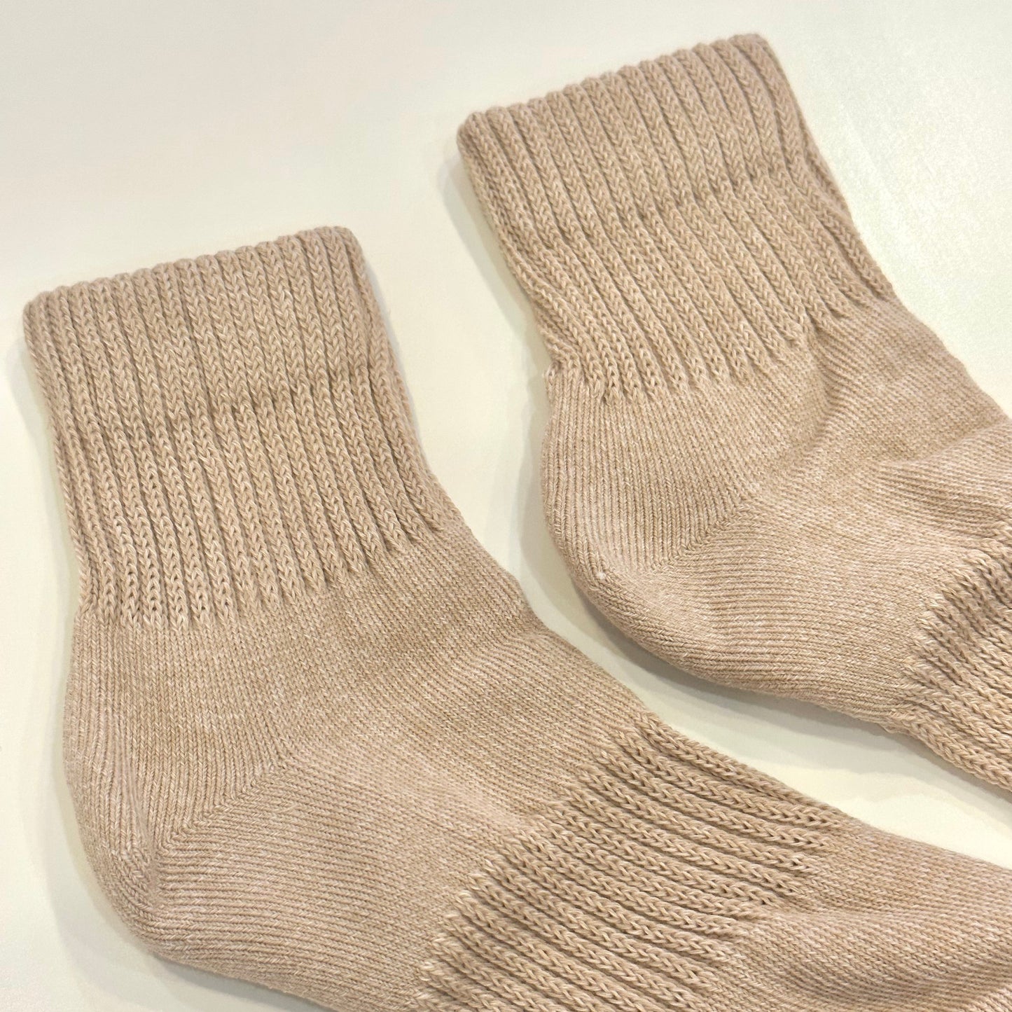 Light Brown Plush Socks