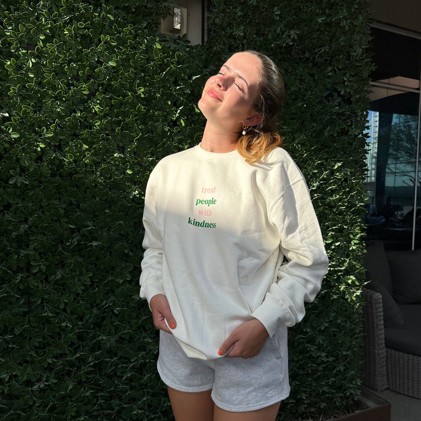Treat people with kindness Sweatshirt