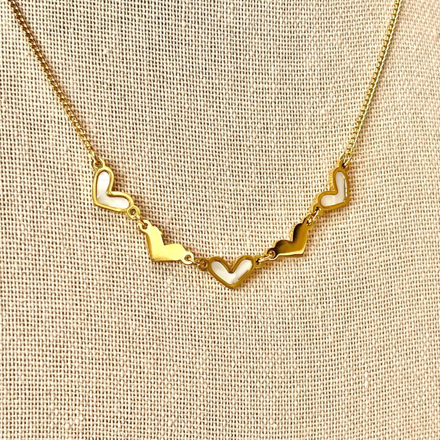Multi Heart Necklace