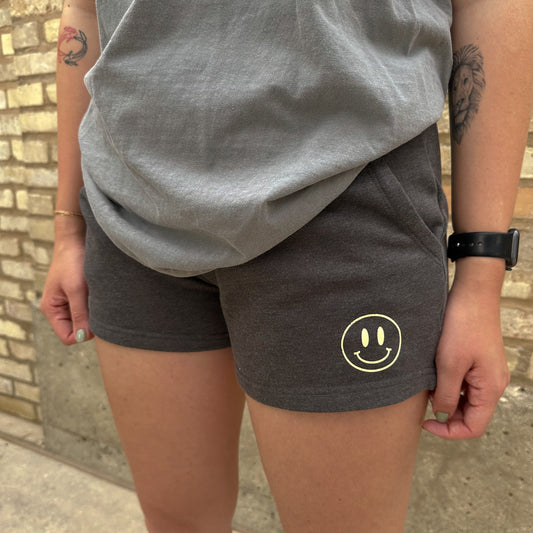 Happy Face Sweatshorts