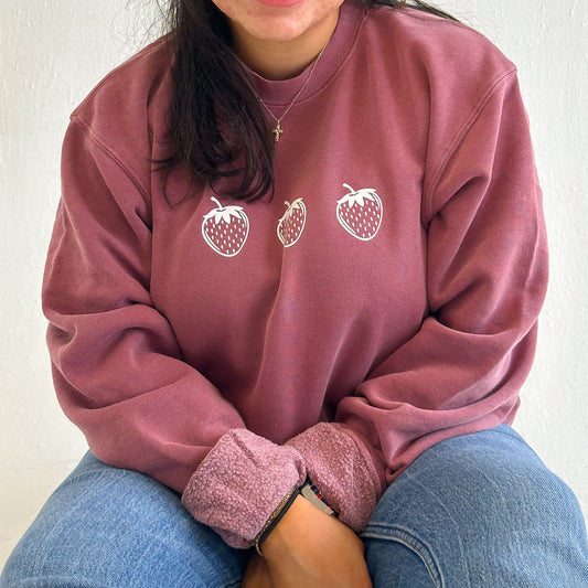 Strawberries Sweatshirt
