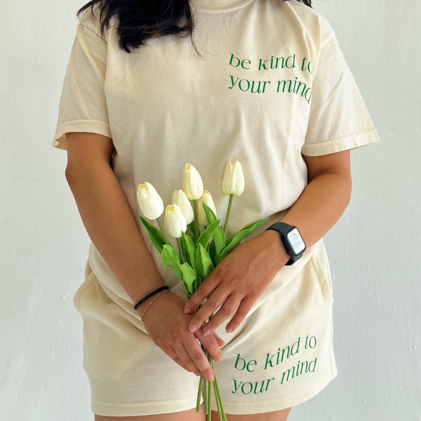 Mental Health Matters T-shirt - Ivory
