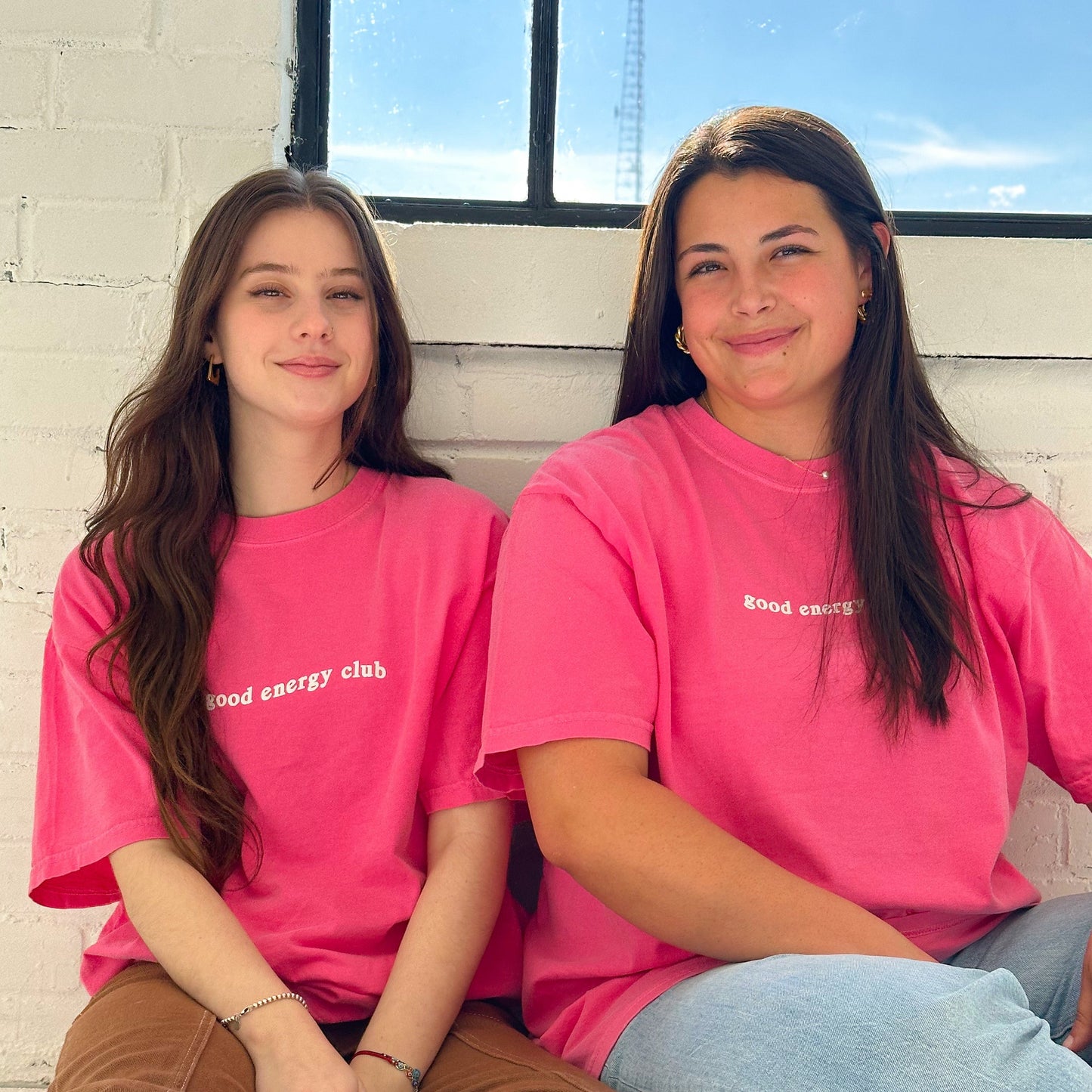 Good Energy Club T-shirt - Pink