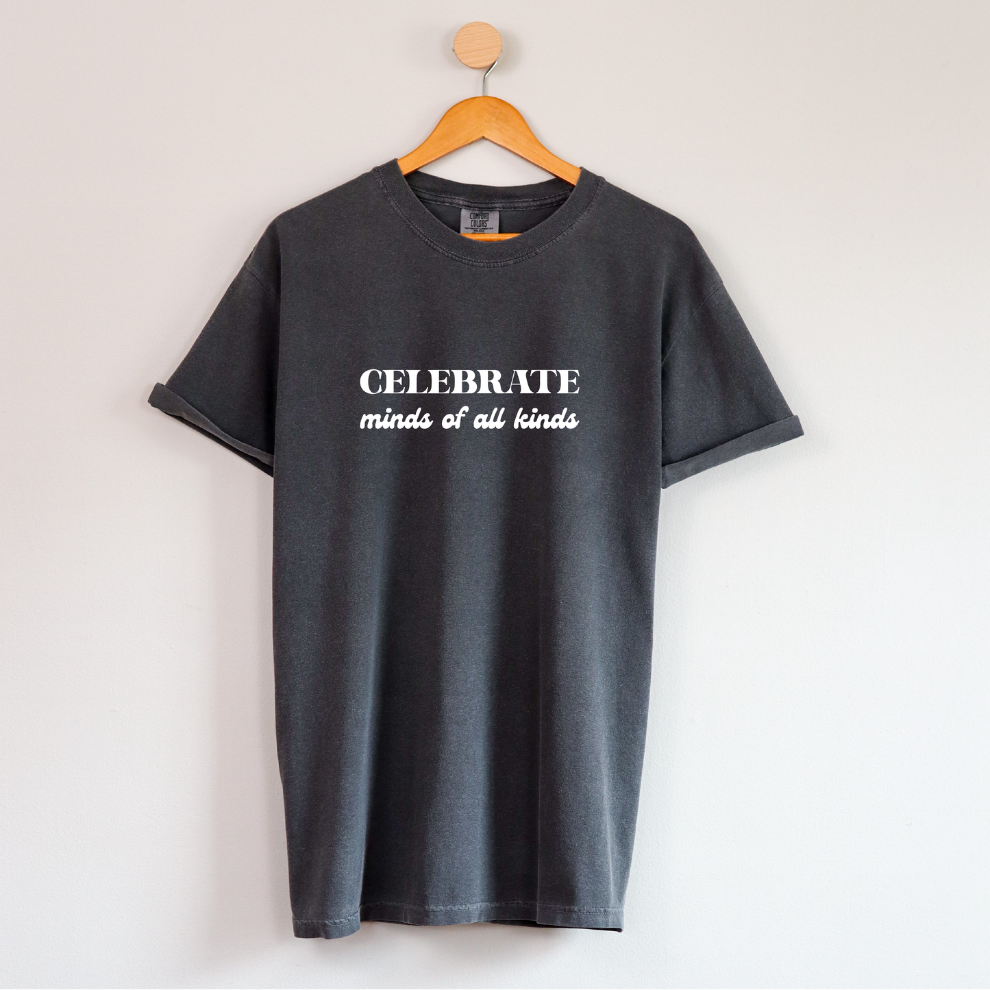 Custom Celebrate minds of all kinds T-shirt **PRE-ORDER** (please read full description)