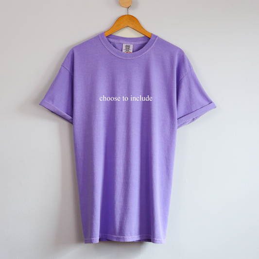 Custom Austim Awareness "choose to include" T-shirt  **PRE-ORDER** (please read full description)