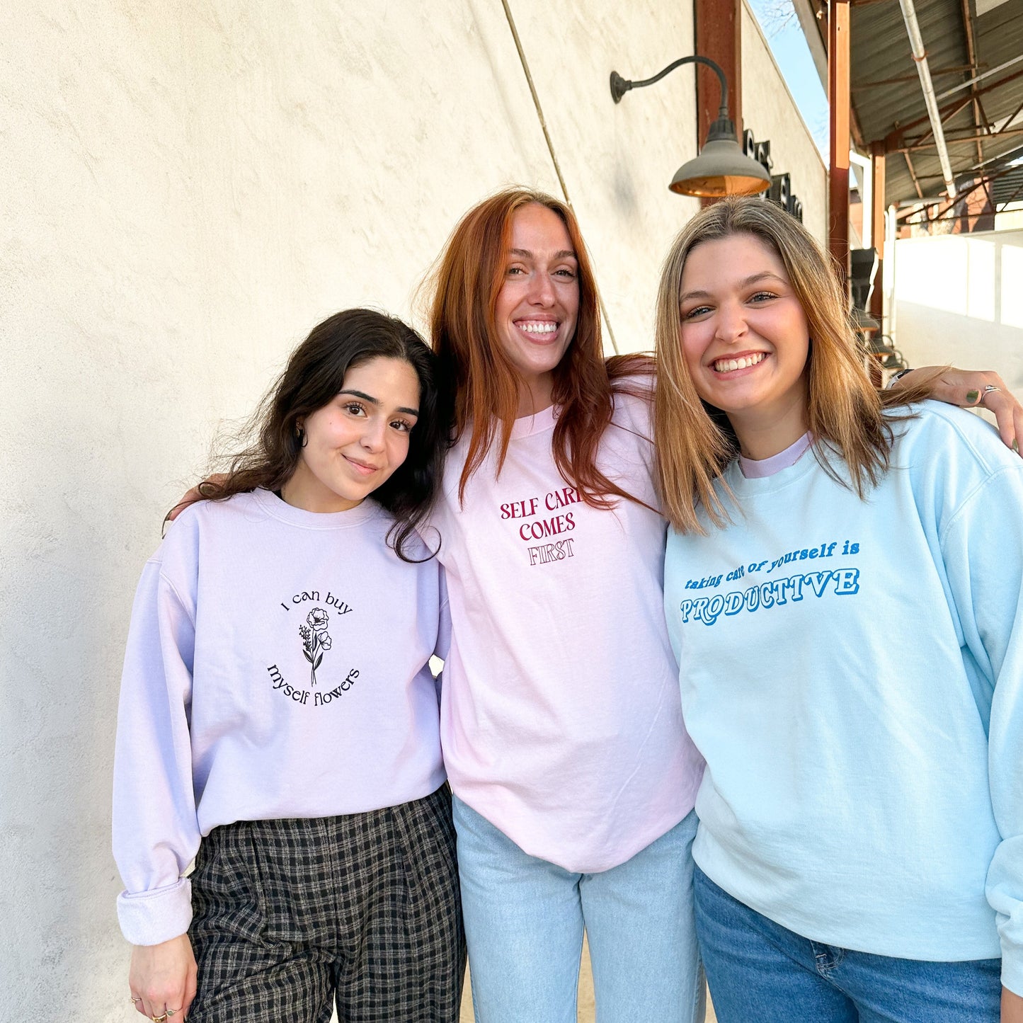 Self Care Comes First T-shirt - Blossom