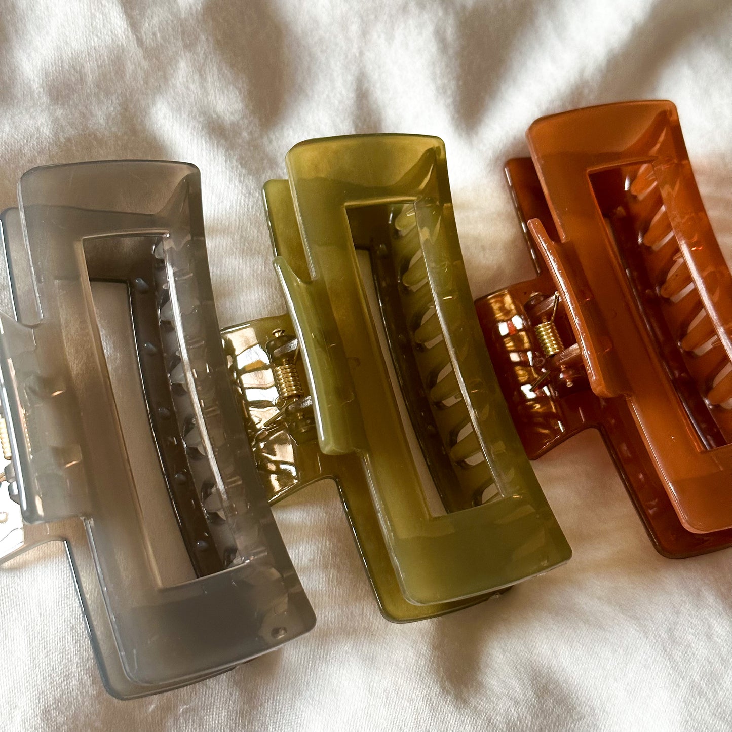 Large Claw Clips - Jelly