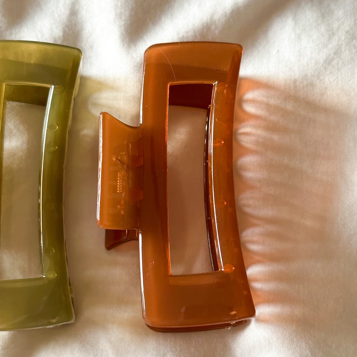 Large Claw Clips - Jelly