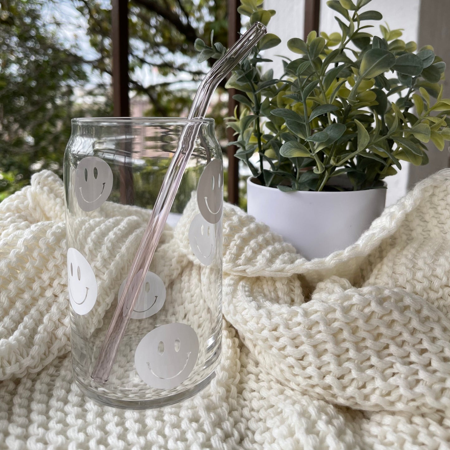Glass straws - bent
