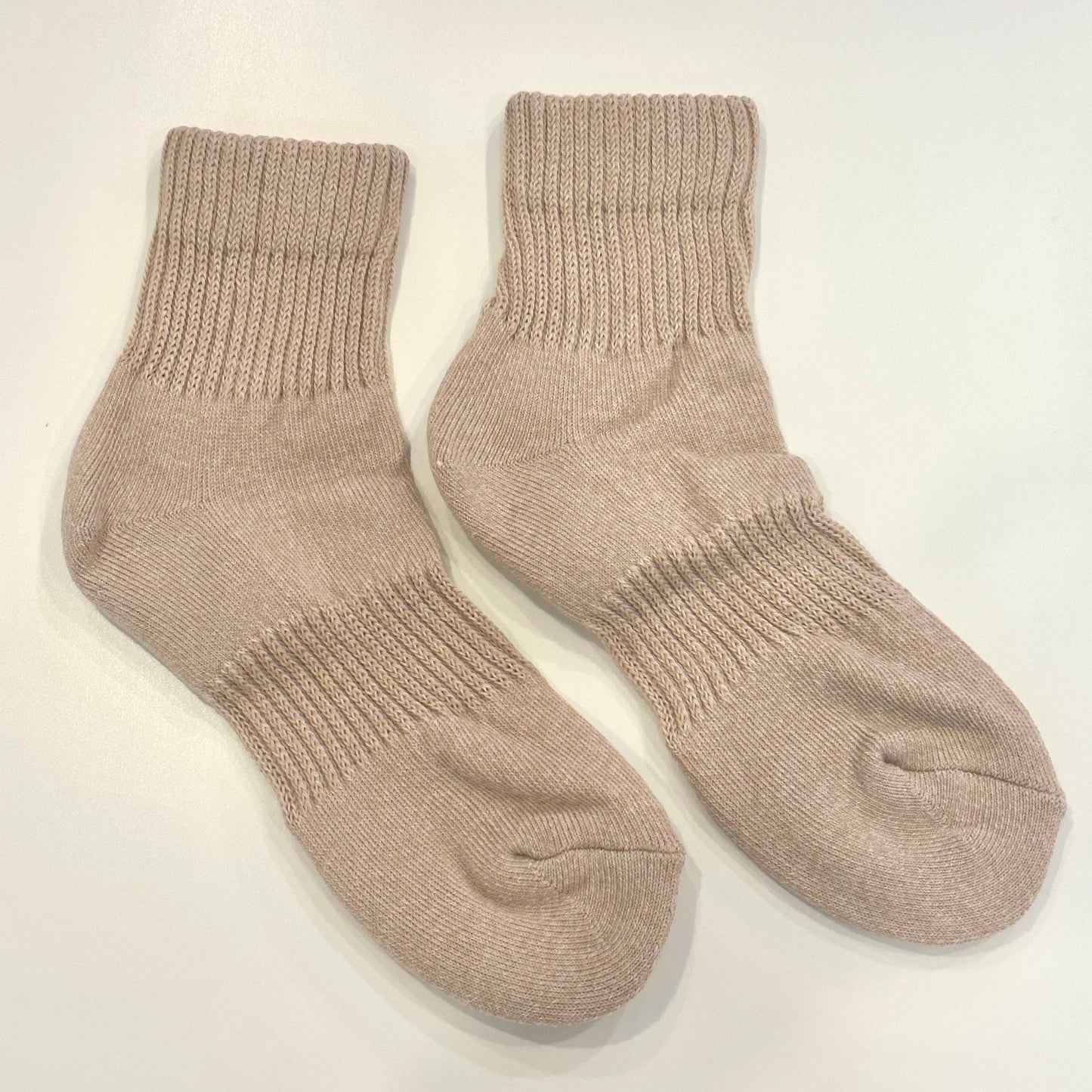 Light Brown Plush Socks