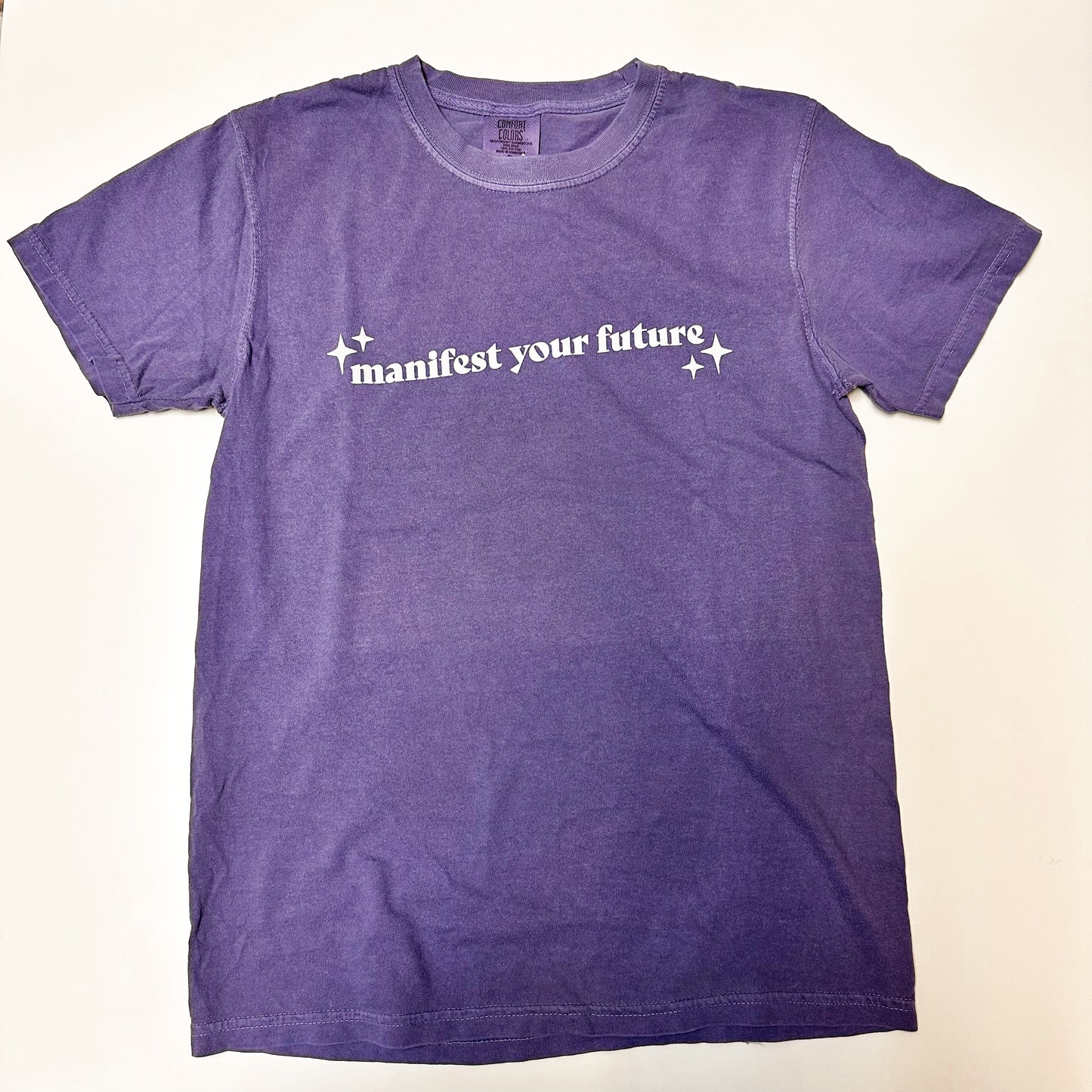 Manifest your future T-shirt - Purple