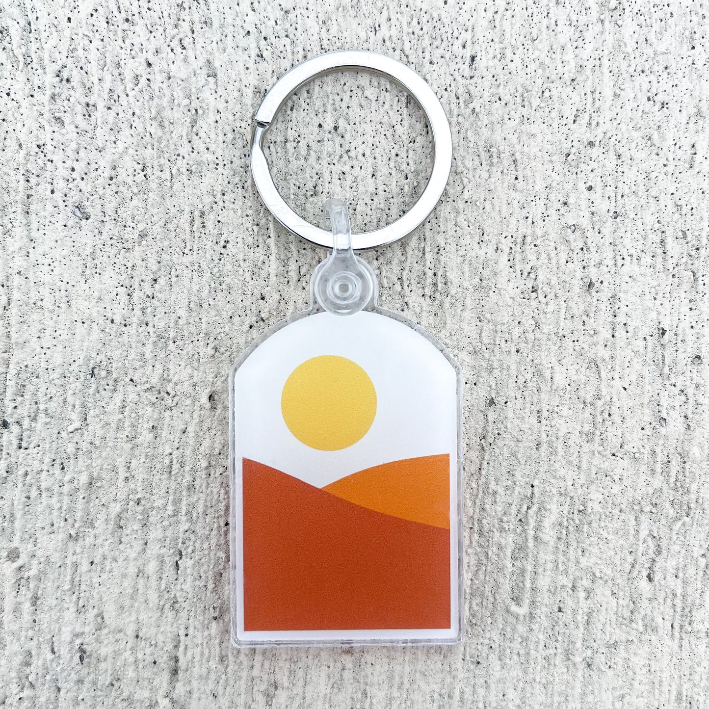 Desert Sun Keychain