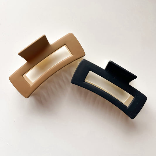 Two-toned Large Claw Clips