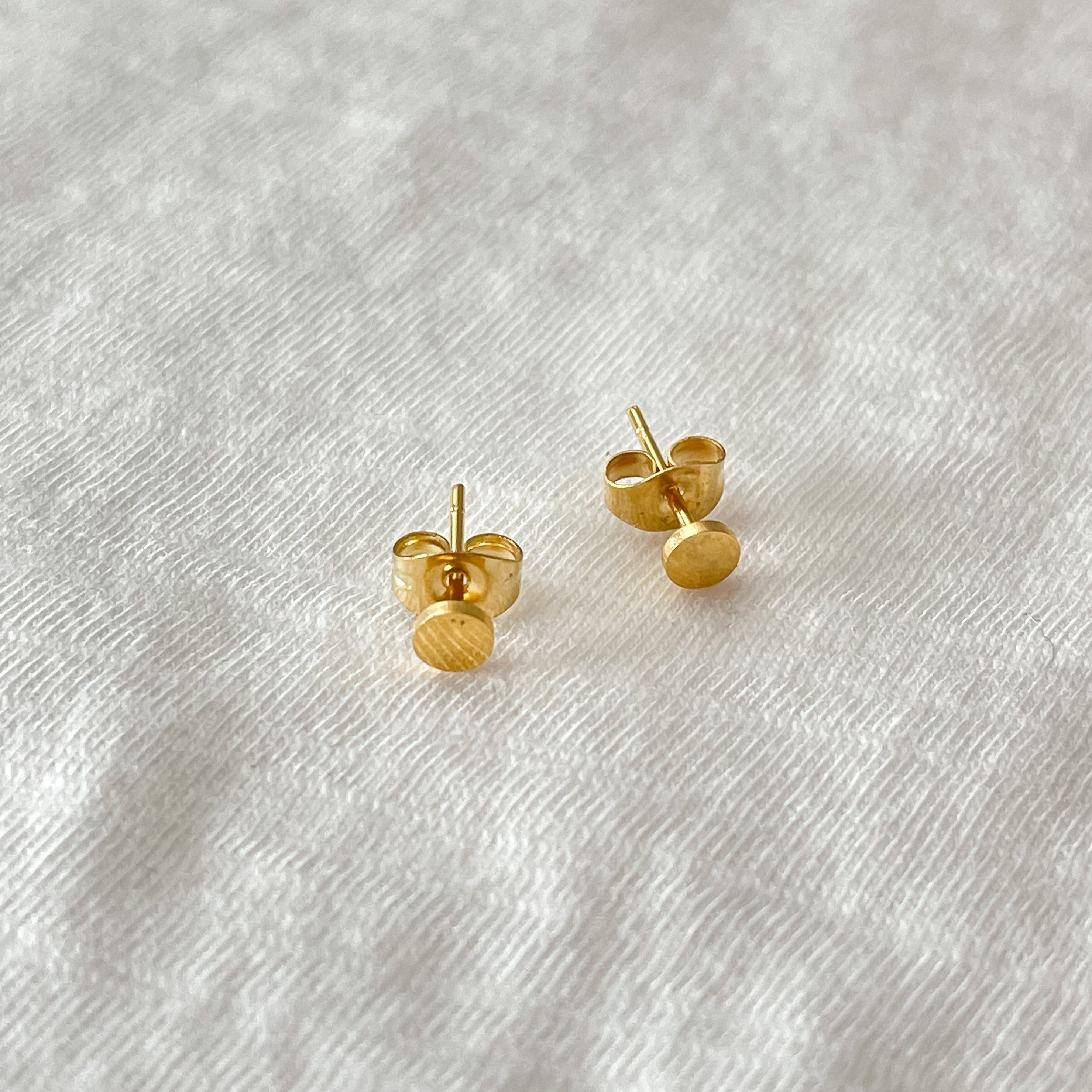 3-Layered Floral Stud Earrings